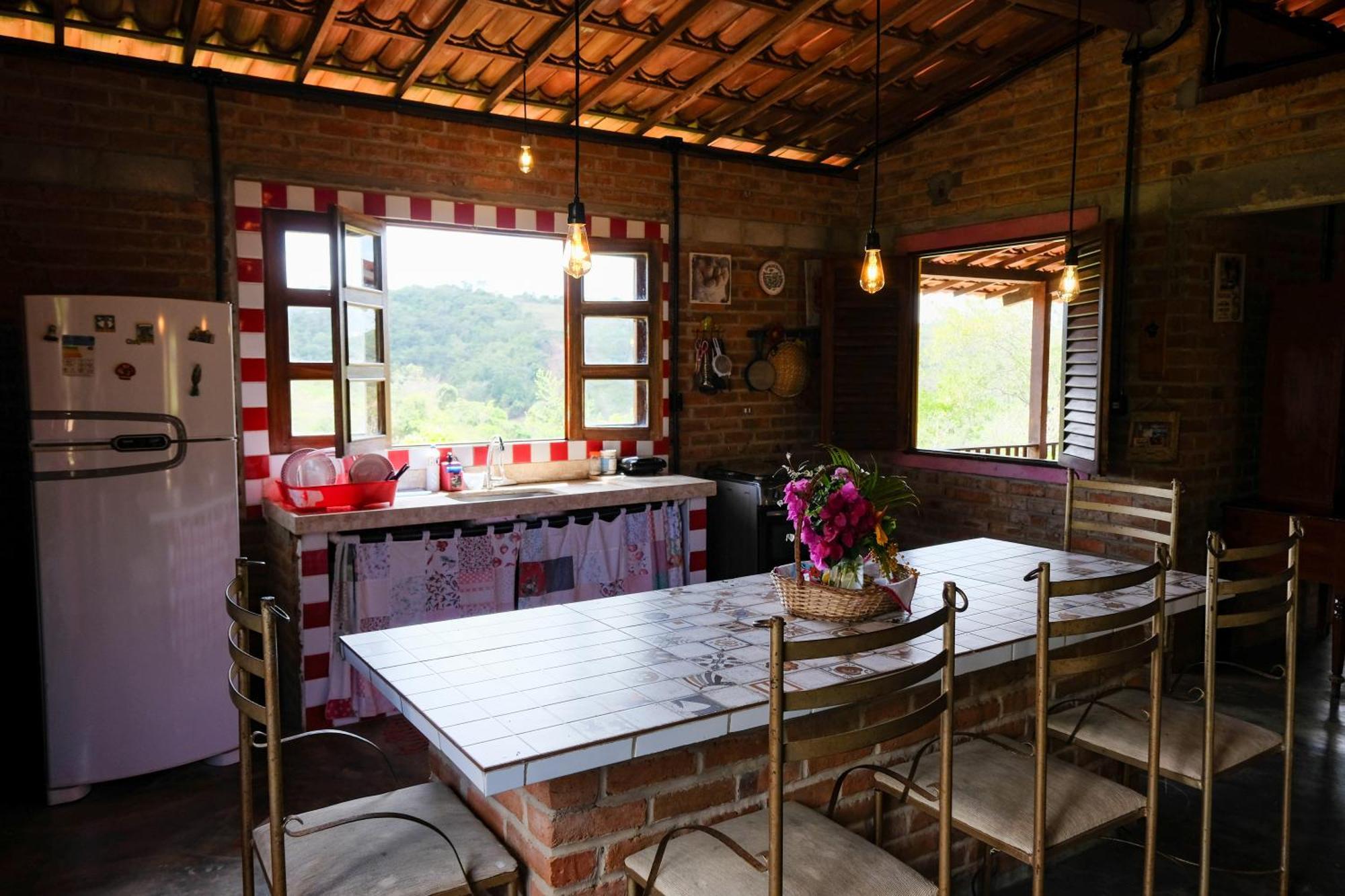 Chale Com Vista Privilegiada Pilões de Dentro Exterior foto
